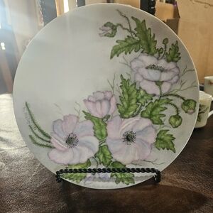 Vintage Hand Painted Plate Signed By Artist
